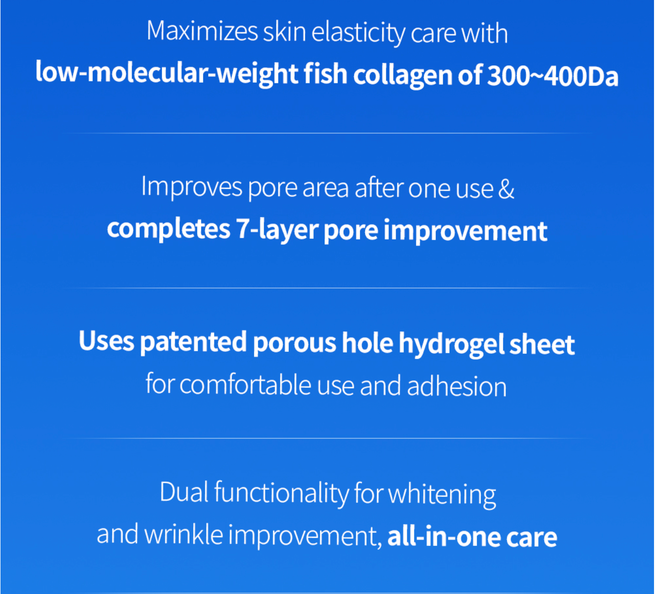 Benton Hydrogel Collagen Face Mask