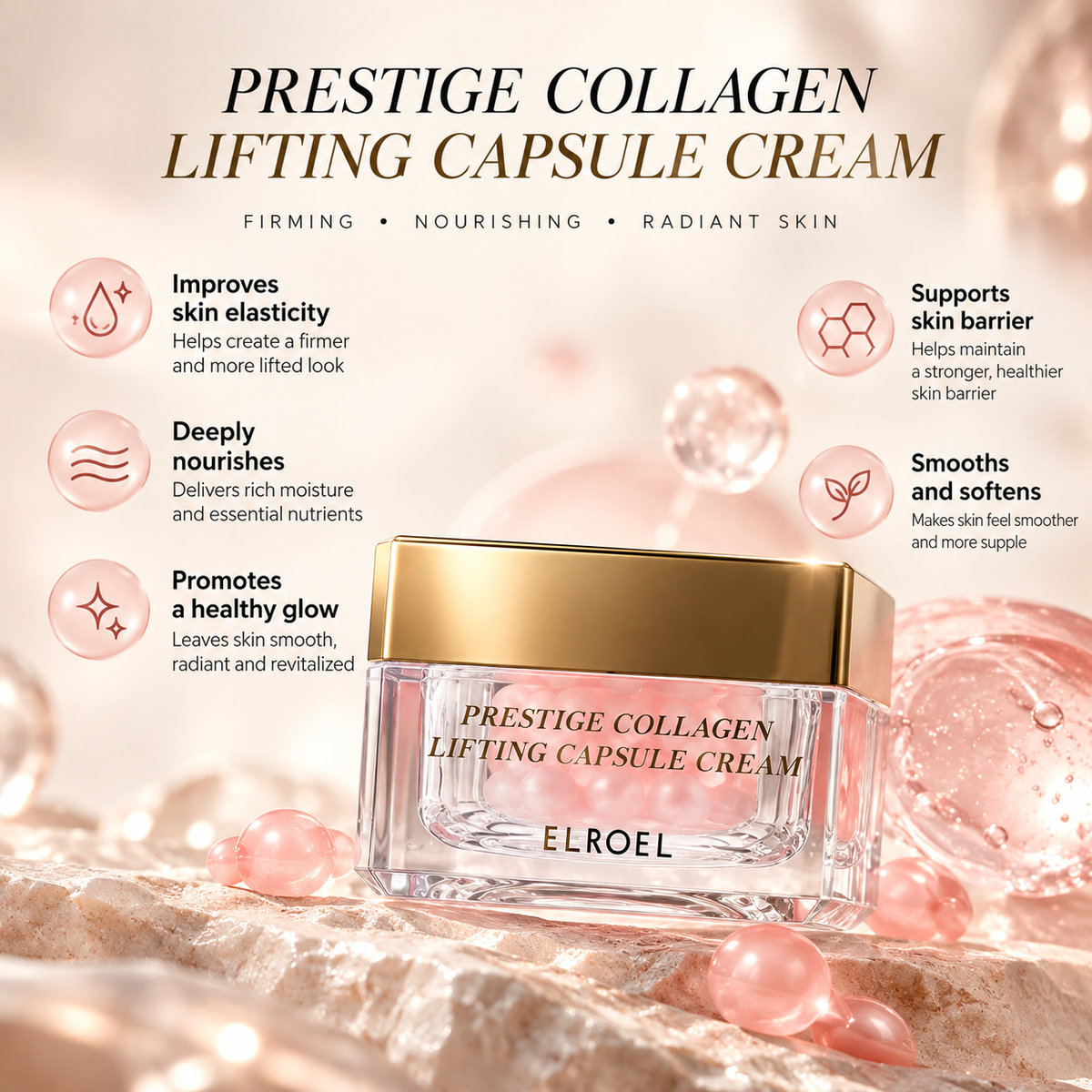 ELROEL Prestige Collagen Lifting Capsule Cream
