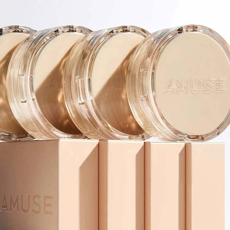 Kušons ādas mitrināšanai AMUSE Dew Jelly Vegan Cushion SPF 38 PA+++