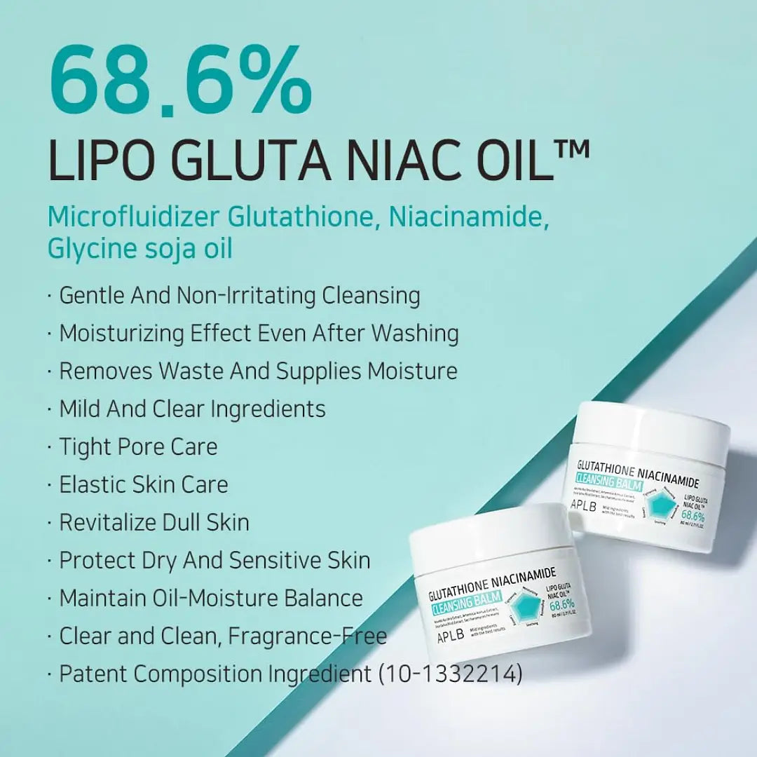 APLB Glutathione Niacinamide Cleansing Balm
