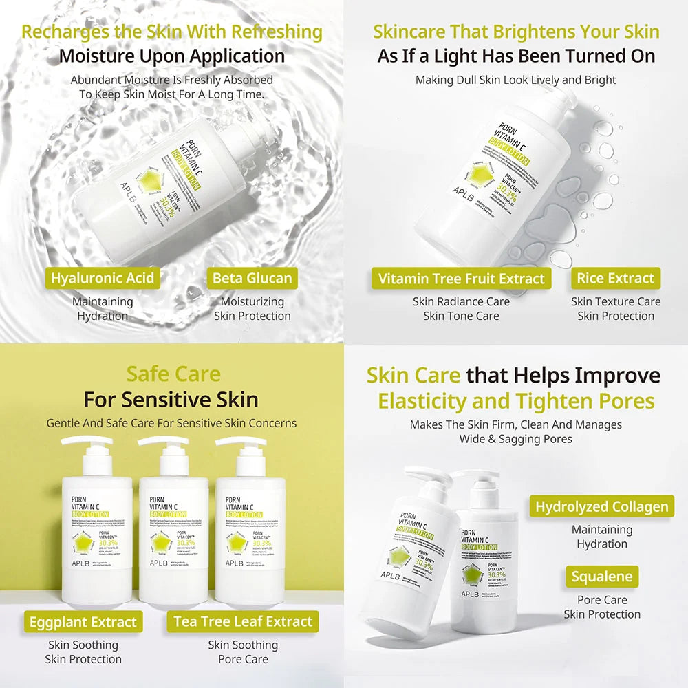 APLB PDRN Vitamin C Body Lotion