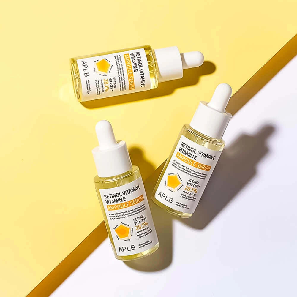 APLB Retinol Vitamin C Vitamin E Ampoule Serum