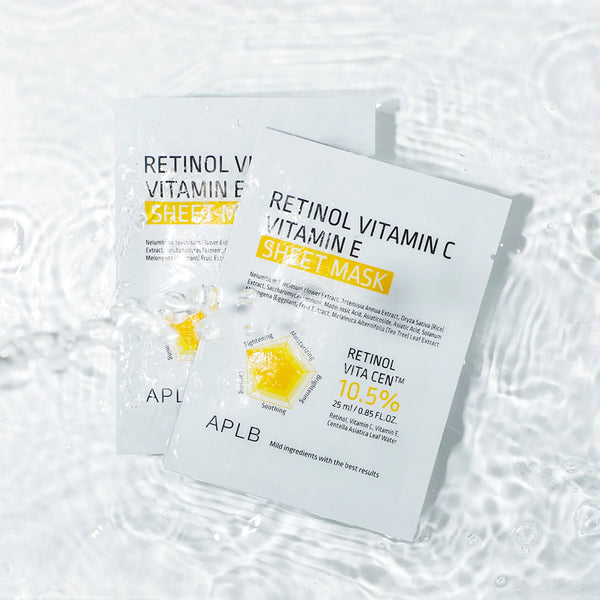 APLB Retinol Vitamin C Vitamin E Sheet Mask