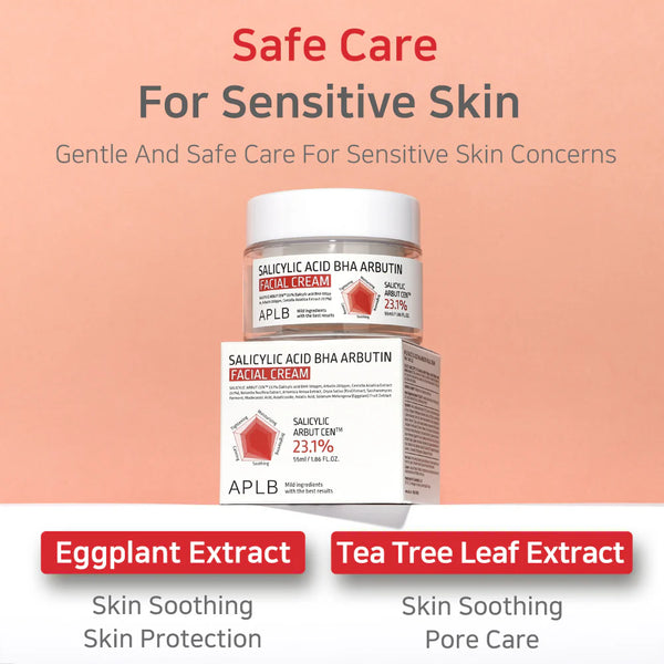 APLB Salicylic Acid BHA Arbutin Facial Cream