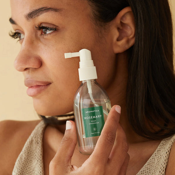 Toniks matu sakņu stiprināšanai ar rozmarīnu AROMATICA Rosemary Root Enhancer