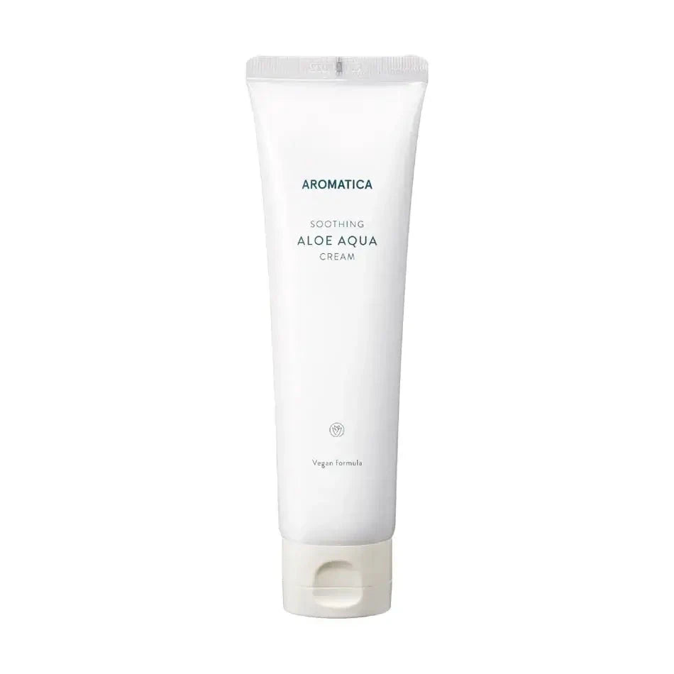 Organisks un mitrinošs krēms ar aloe vera AROMATICA Soothing Aloe Aqua Cream
