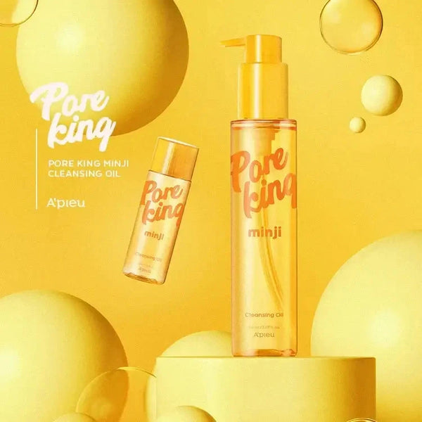 Maiga hidrofīlā eļļa poru attīrīšanai A'Pieu Pore King Minji Cleansing Oil