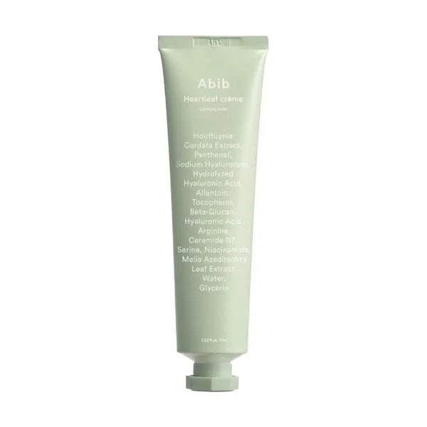 Nomierinošs krēms ar houtūnijas ekstraktu Abib Heartleaf creme Calming tube