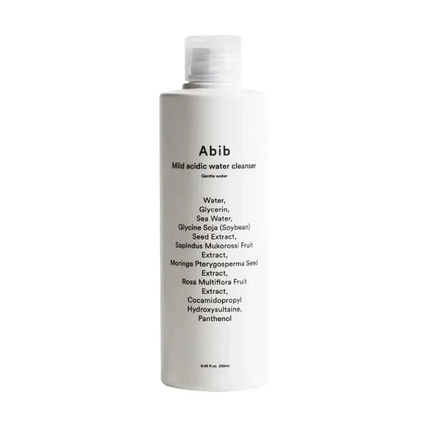 Hipoalerģisks ādu attīrošs ūdens ar dziļjūras ūdeni Abib Mild Acidic Water Cleanser Gentle Water