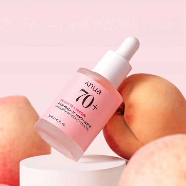 Serums ar persiku gludai un mirdzošai ādai Anua Peach 70 Niacin Serum