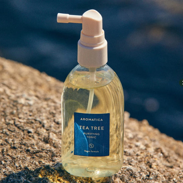 Toniks taukainai galvas ādai ar tējas koku Aromatica Tea tree Purifying Tonic