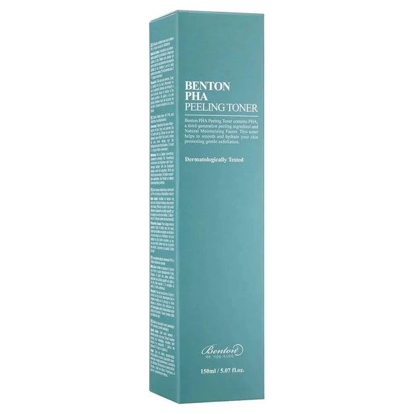 Efektīvs toniks ar pīlinga efektu Benton PHA Peeling Toner