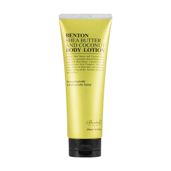 Barojošs losjons ķermenim Benton Shea Butter and Coconut Body Lotion