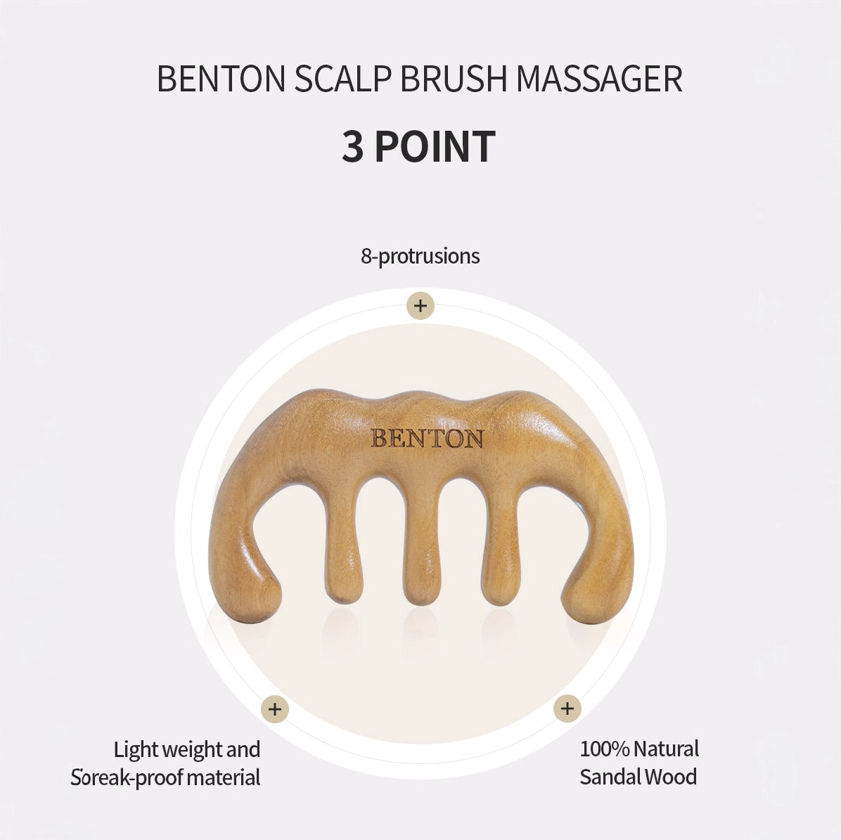 Benton Scalp Brush Massager