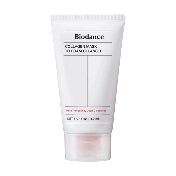 Biodance Collagen Mask to Foam Cleanser