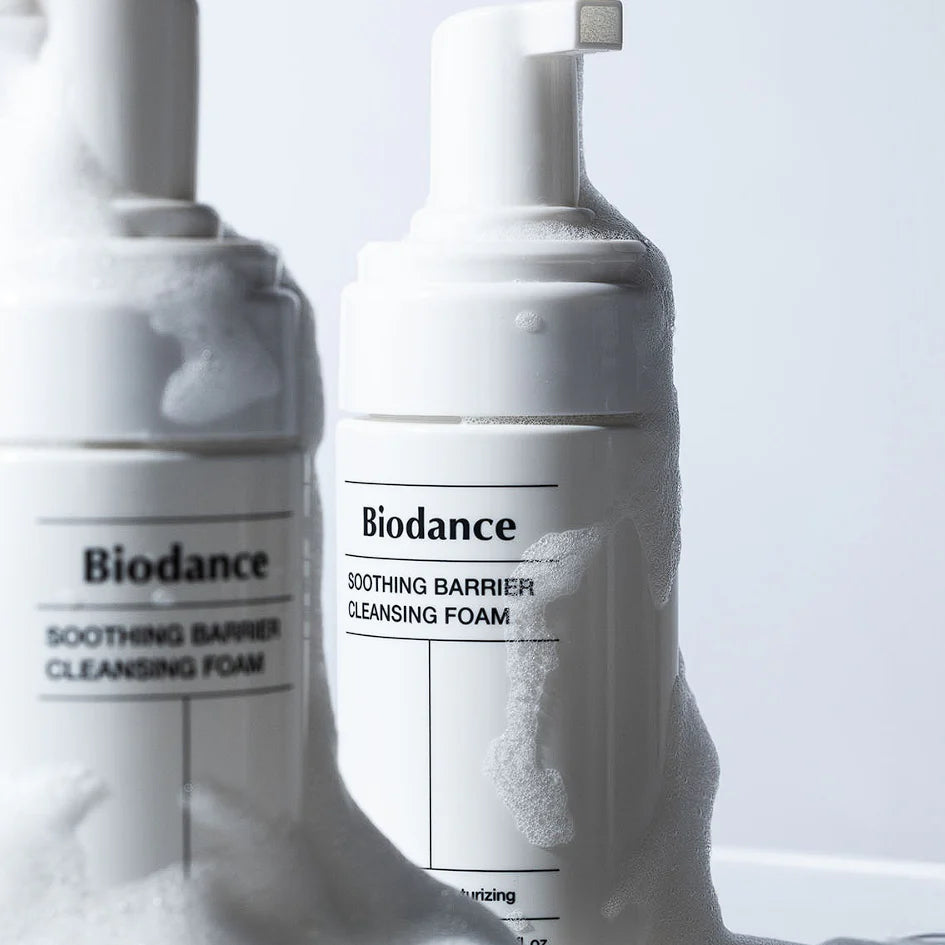 Putiņas sejas mazgāšanai Biodance Soothing Barrier Cleansing Foam