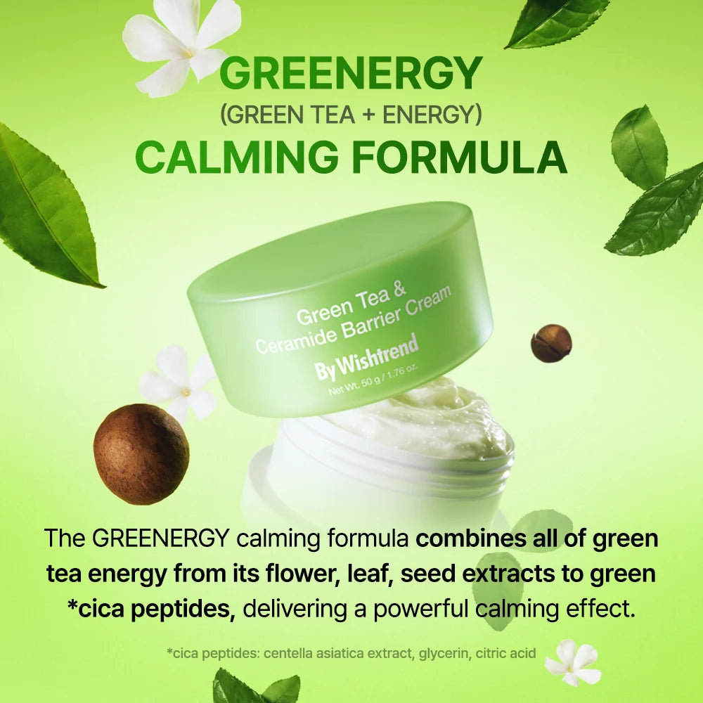 By Wishtrend Greentea & Ceramide Barrier Cream