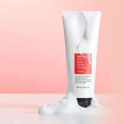 Putas priekš mazgāšana ar salicilskābi problemātiskai ādai COSRX Salicylic Acid Daily Gentle Cleanser