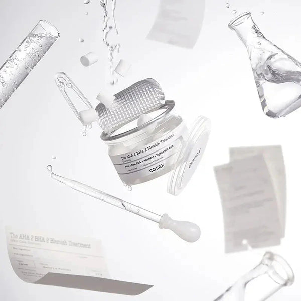 Punktveida pretiekaisuma serums Cosrx The AHA 2 BHA 2 Blemish Treatment Serum