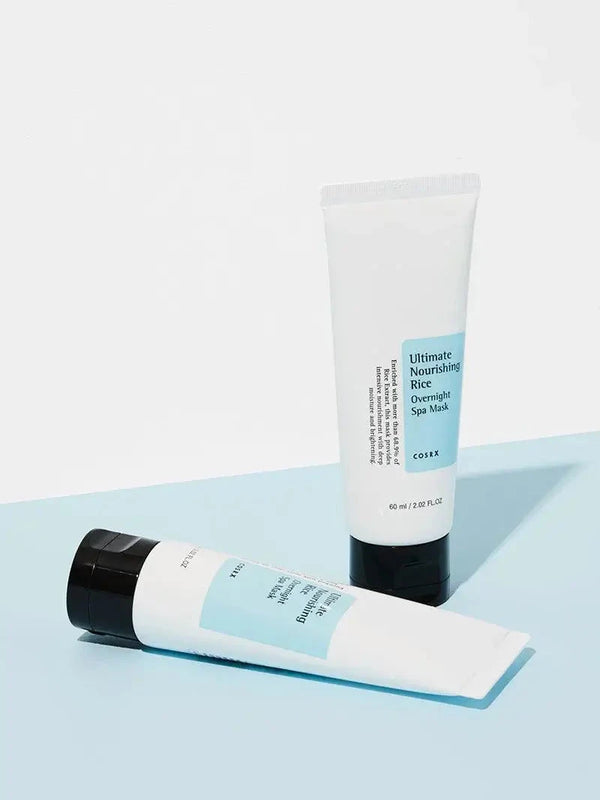 Barojoša nakts maska COSRX Ultimate Nourishing Rice Overnight Spa Mask