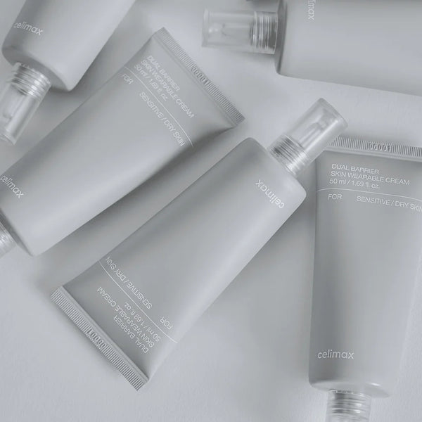 Aizsargbarjeru nodrošinošs krēms ar keramīdu kompleksu Celimax Dual Barrier Skin Wearable Cream