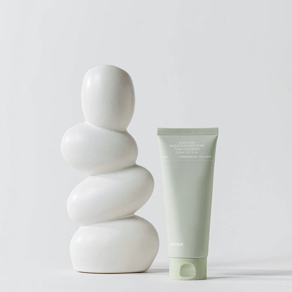 Putiņas dziļai ādas attīrīšanai ar sodu Celimax Ji Woo Gae Baking Soda Deep Pore Foam Cleansing