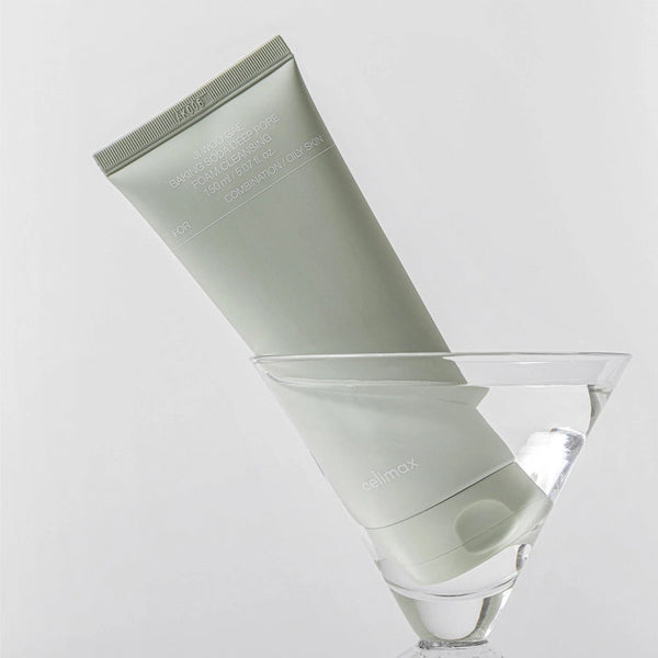 Putiņas dziļai ādas attīrīšanai ar sodu Celimax Ji Woo Gae Baking Soda Deep Pore Foam Cleansing