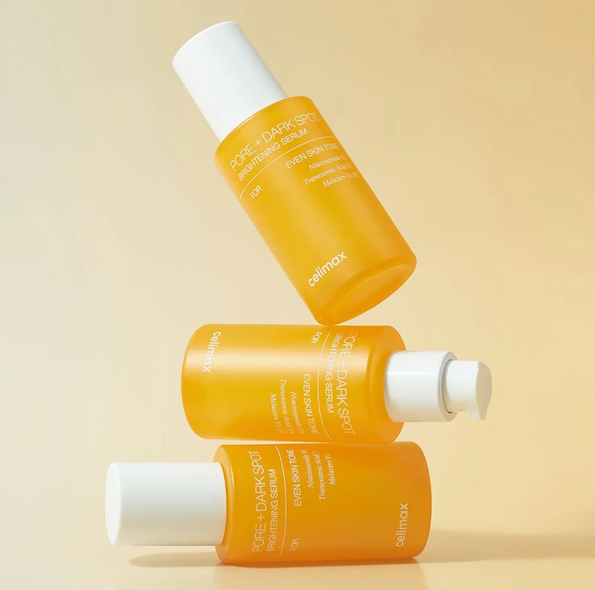 Serums ādas toņa un reljefa izlīdzināšanai Celimax Pore+Dark Spot Brightening Serum