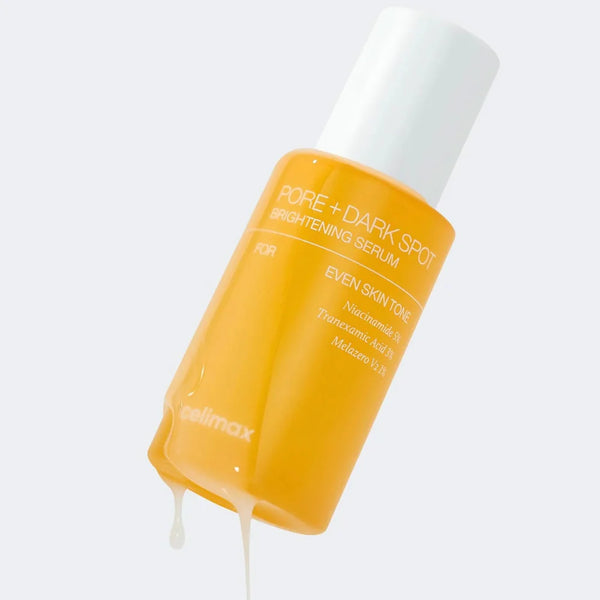 Serums ādas toņa un reljefa izlīdzināšanai Celimax Pore+Dark Spot Brightening Serum