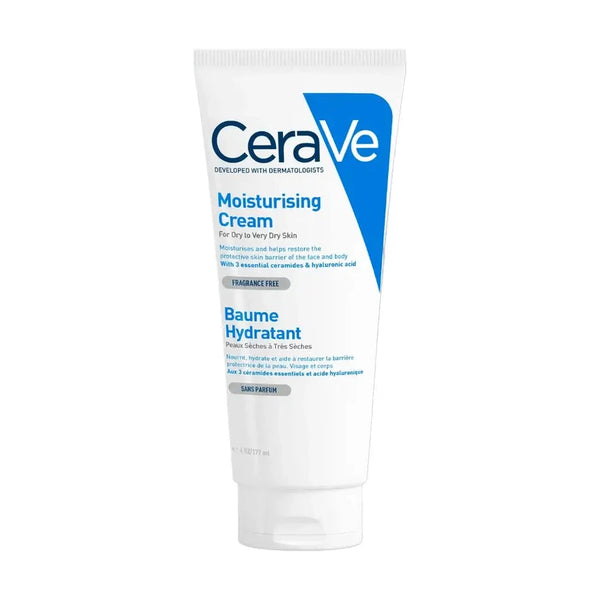 Mitrinošs krēms sausai un ļoti sausai ādai CeraVe Moisturizing Cream