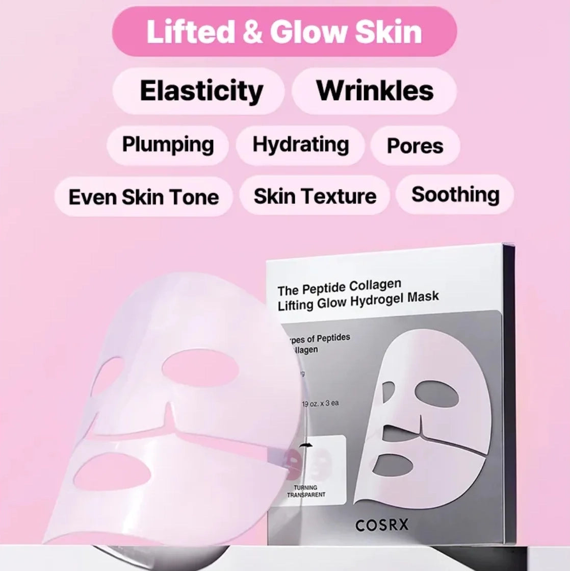 Cosrx The Peptide Collagen Lifting Glow Hydrogel Mask