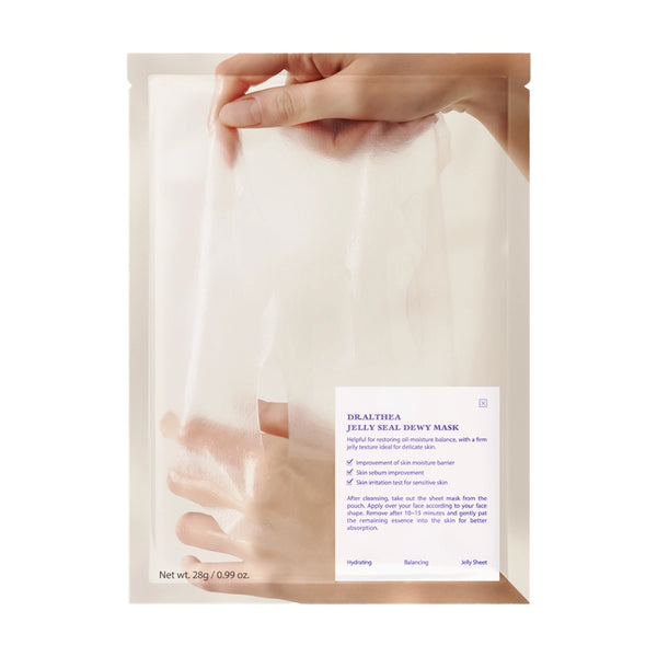 Nomierinoša auduma maska ar PDRN Dr.Althea Jelly Seal dewy Mask