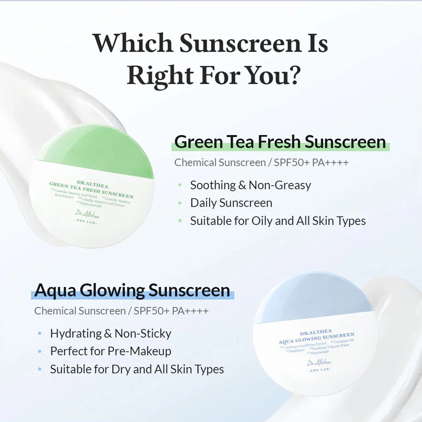 Mitrinošs saules aizsargkrēms Dr.Althea Aqua Glowing Sunscreen SPF50+ PA++++