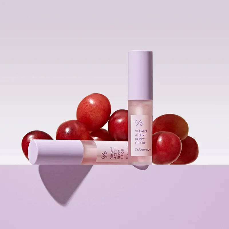 Antioksidantu vegāniem draudzīga eļļa lūpām Dr.Ceuracle Vegan Active Berry Lip Oil