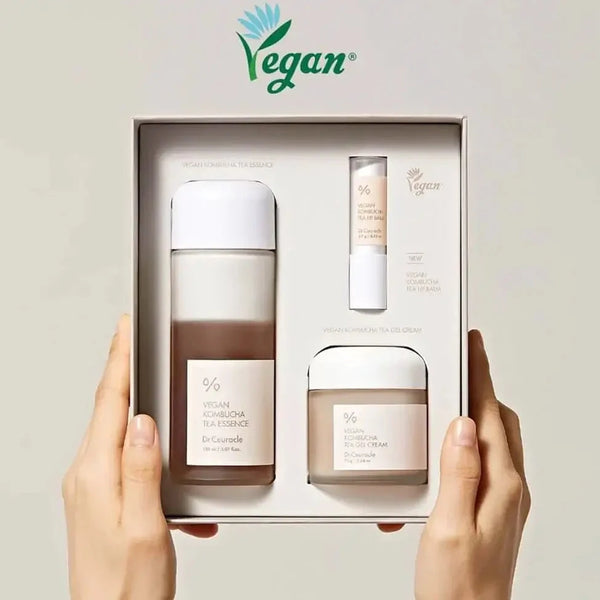 Komplekts ādas kopšanai ar kombučas tēju (3 līdzekļi) Dr.Ceuracle Vegan kombucha tea special set