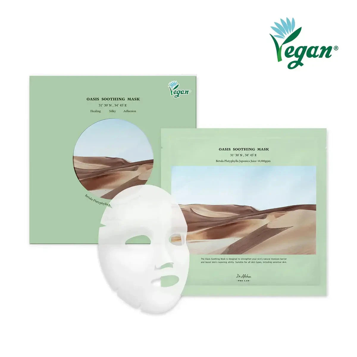 Nomierinoša auduma maska Dr. Althea Pro Lab Oasis Soothing Mask