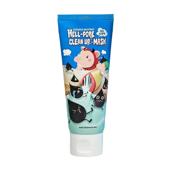 Plēves maska priekš poras attīrīšanas Elizavecca Milky Piggy Hell-Pore Clean Up Mask