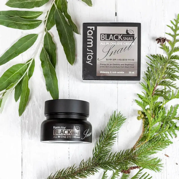 Acu krēms FarmStay Black Snail All-In One Eye Cream