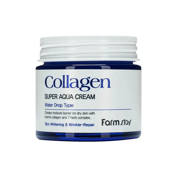 Mitrinošs kolagēna krēms FarmStay Collagen Super Aqua Cream