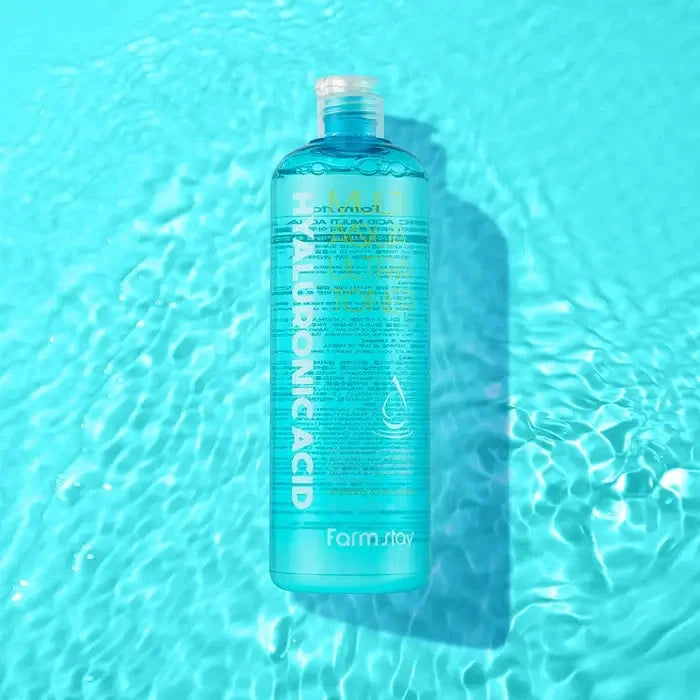 Toniks priekš sejas ar hialuronskābi FarmStay Hyaluronic Acid Multi Aqua Ultra Toner