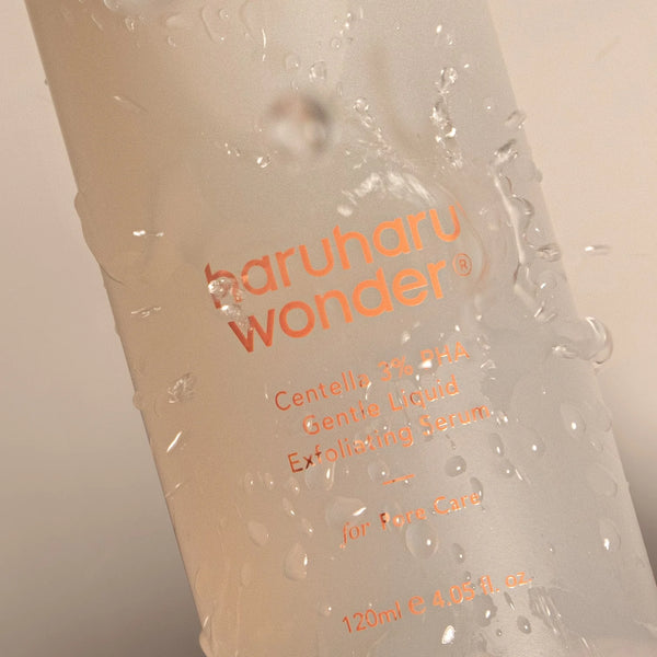 Serums-pīlings ar Āzijas centellu Haruharu Wonder Centella 3% PHA Gentle Liquid Exfoliating Serum