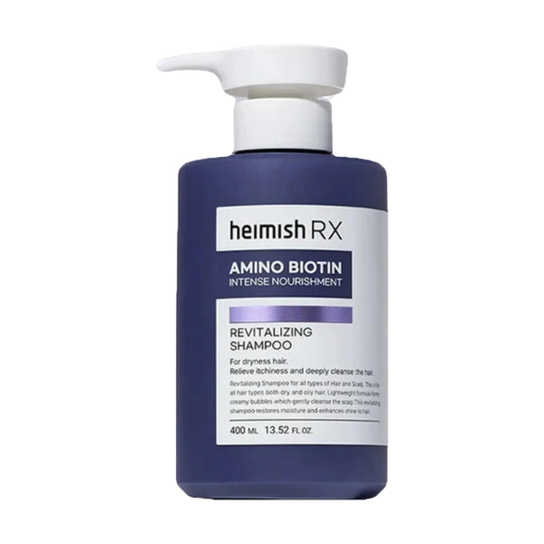 Šampūns apjoma piešķiršanai matiem ar biotīnu Heimish RX Amino Biotin Revitalizing Shampoo
