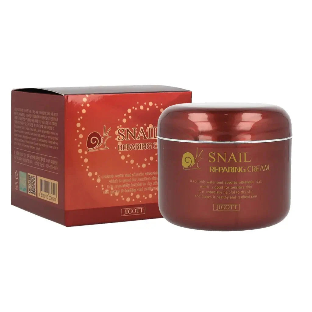Atjaunojošs krēms sejai Jigott Snail Repairing Cream