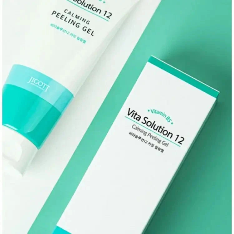 Nomierinošs pīlinga gēls sejai Jigott Vita Solution 12 Calming Peeling Gel