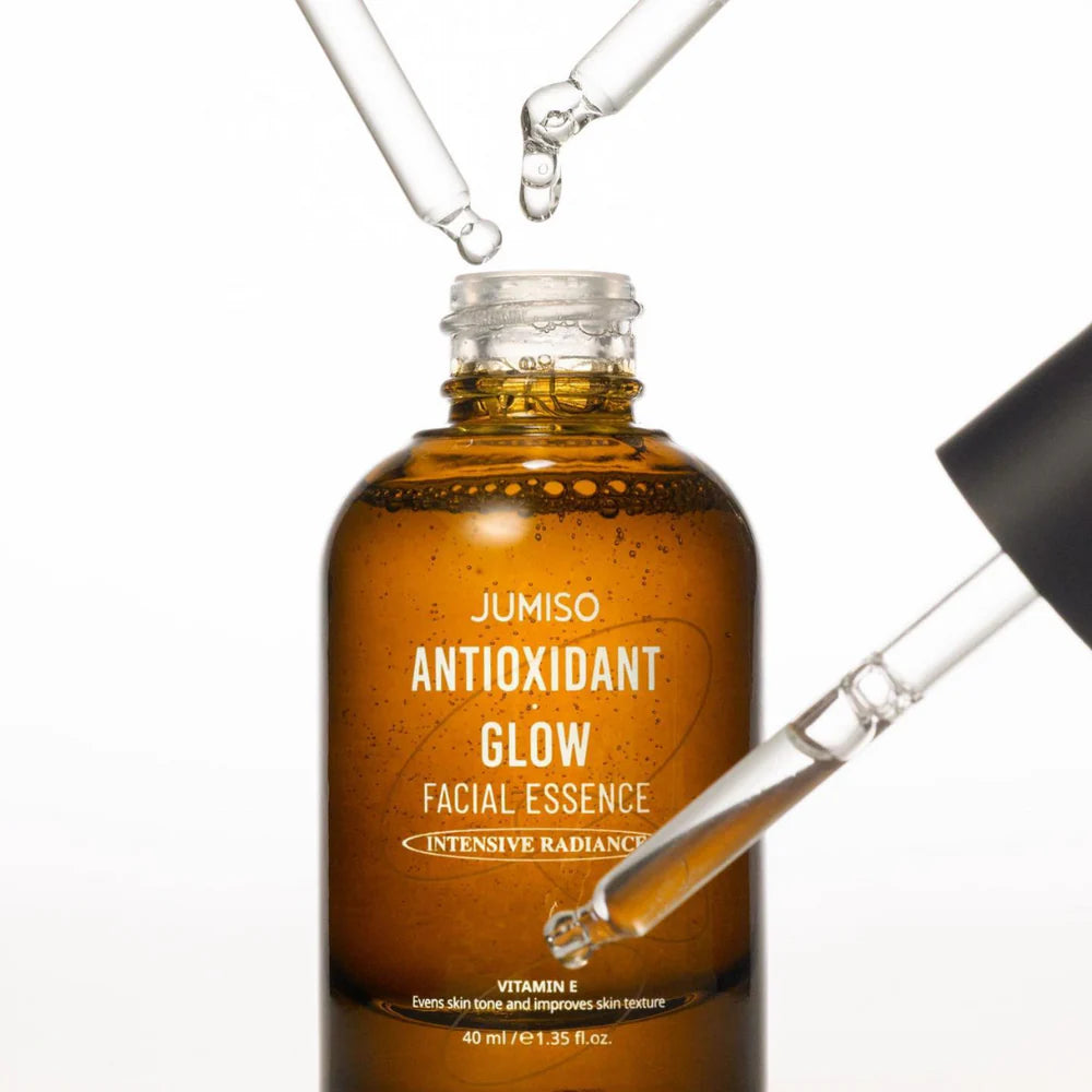 Esence mirdzuma piešķiršanai ādai Jumiso Antioxidant Glow Facial Essence