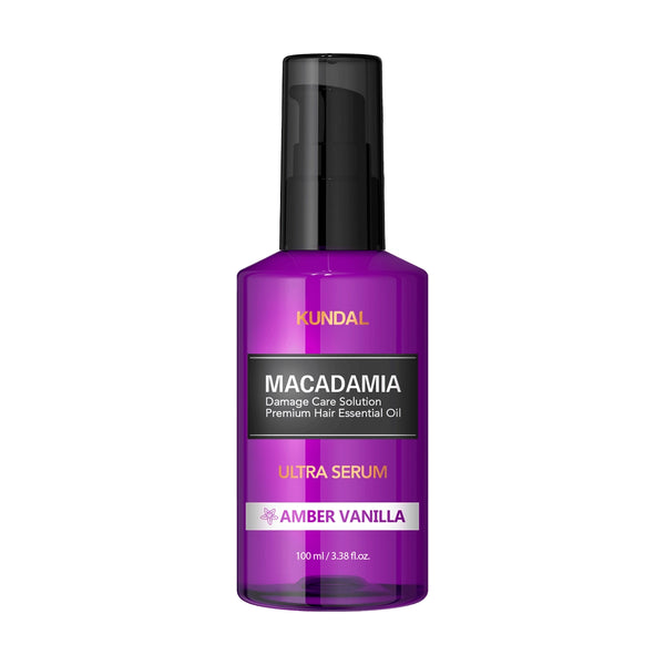Kundal Macadamia Hair Serum Amber Vanilla