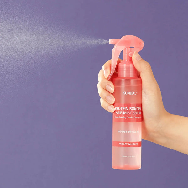 Kundal Protein Bonding Hair Mist Serum Violet Muguet