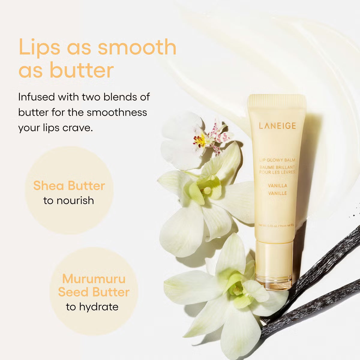 Laneige Lip Glowy Balm Vanilla