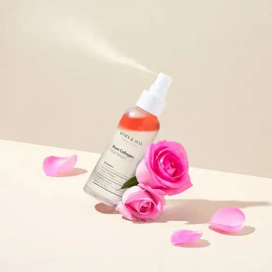 Sejas mists-serums MARY&MAY Rose Collagen Mist Serum