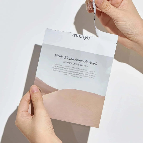 Atjaunojoša maska ar probiotiķiem Manyo Bifida Biome Ampoule Mask